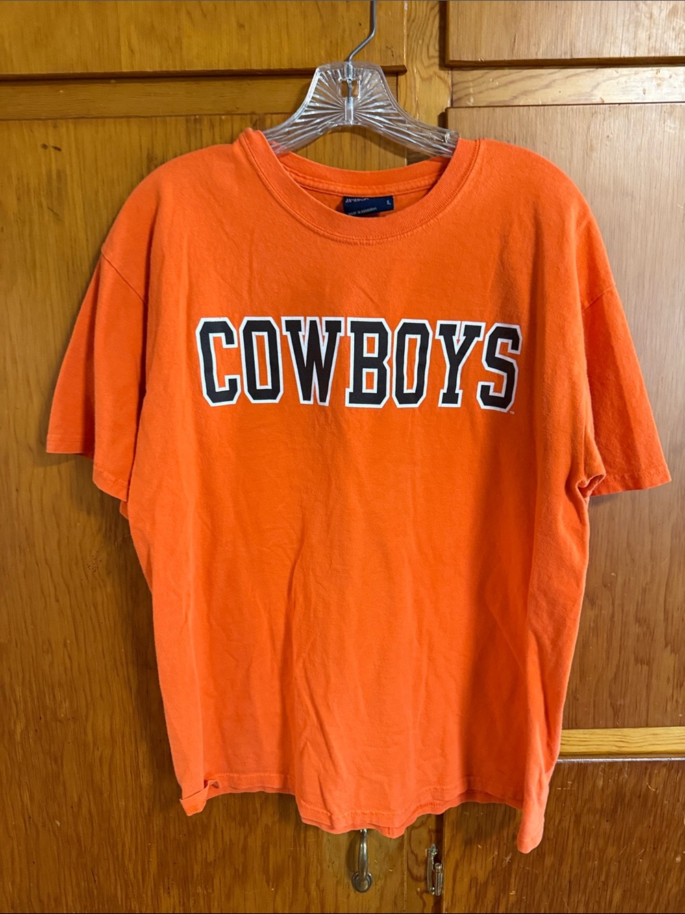 MV Sport Orange COWBOYS Short Sleeve Tee